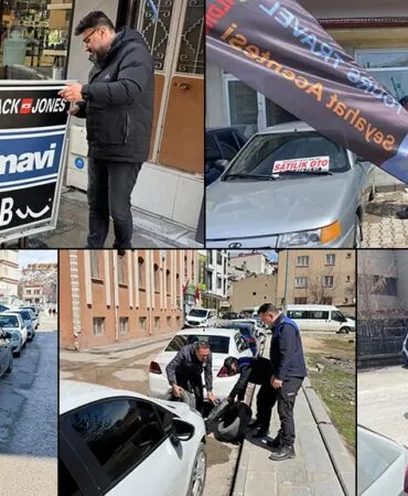 Bayburt Belediyesi Harekete Geçti, Duba ve Flamalar Toplanıyor