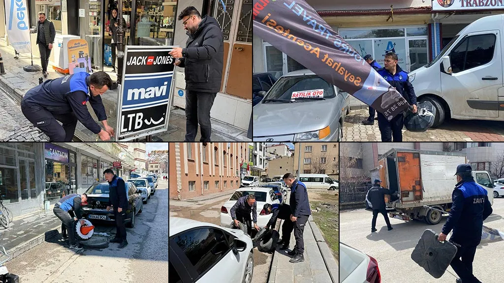 Bayburt Belediyesi Harekete Geçti, Duba ve Flamalar Toplanıyor