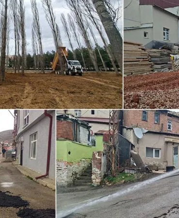 Bayburt Belediyesi’nden Şehir Genelinde Yoğun Çalışma