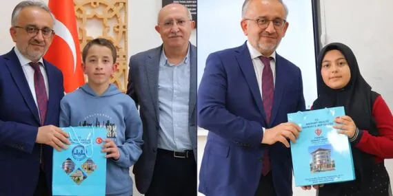 Bayburtlu Genç Hafızlar Bölge Finalinde Birinci Oldu