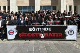 Bayburt’ta Eğitimciler Şiddete Karşı Tek Ses Oldu