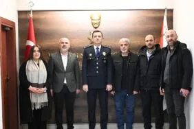 Bayburt’ta Polis Haftası, Gazeteciler Cemiyeti Emniyet Müdürü’nü Ziyaret Etti