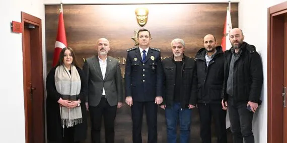Bayburt’ta Polis Haftası, Gazeteciler Cemiyeti Emniyet Müdürü’nü Ziyaret Etti
