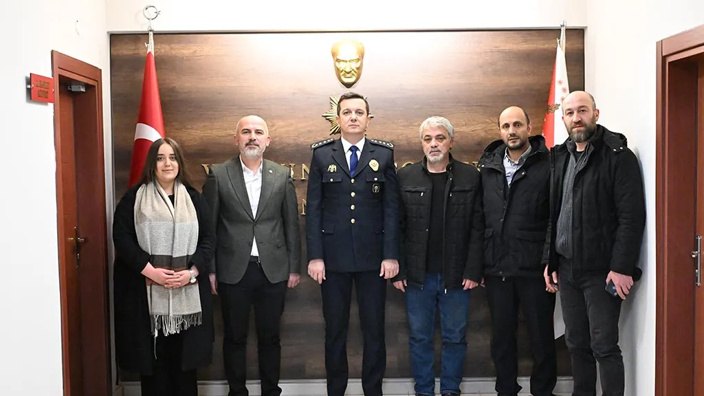 Bayburt’ta Polis Haftası, Gazeteciler Cemiyeti Emniyet Müdürü’nü Ziyaret Etti