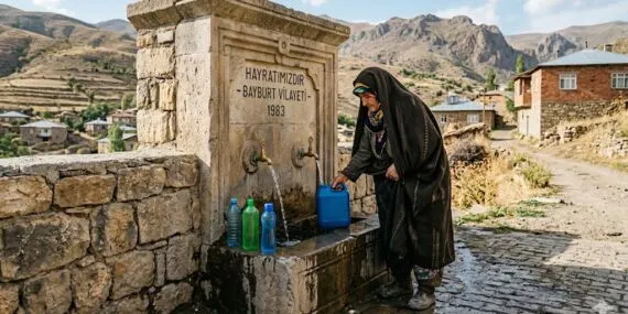 Bayburt’ta Su Analizi Sonuçları Belli Oldu, Bazı Çeşmeler Sınıfta Kaldı!