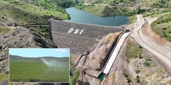 Bayburt Aydıntepe Pınargözü Göleti’nde Borular Döşendi, İmalat Başladı