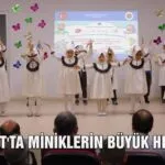 Bayburt Aydıntepe'de 4-6 Yaş Kur'an Kursu Kapanış Programı Düzenlendi