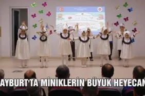 Bayburt Aydıntepe'de 4-6 Yaş Kur'an Kursu Kapanış Programı Düzenlendi