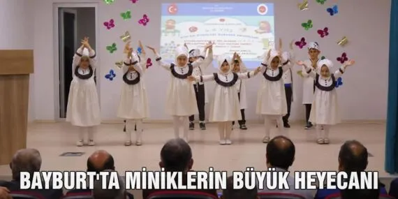 Bayburt Aydıntepe’de 4-6 Yaş Kur’an Kursu Kapanış Programı Düzenlendi