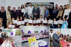 Bayburt Aydıntepe’de Ailemle Eğitim Yolculuğum Sergisi Düzenlendi