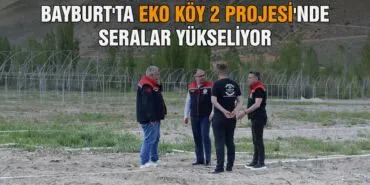 Bayburt Eko Köy 2 Projesi, Seralarda Sona Yaklaşıldı