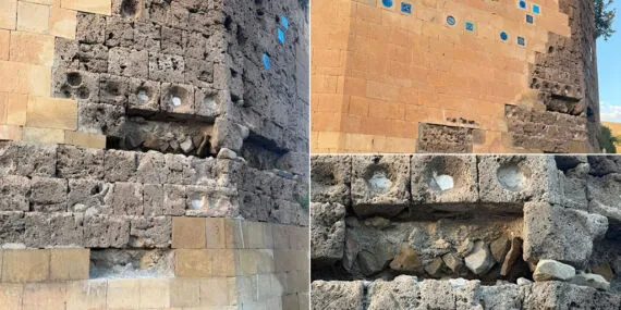 Bayburt Kent Konseyi Harekete Geçti, Tarihi Kalenin Duvarlarında Aşınma Tespit Edildi
