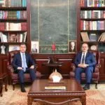 Bayburt Valisi Mustafa Eldivan, Ankara Valisi Yakup Canbolat'a Hayırlı Olsun Ziyareti