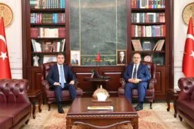Bayburt Valisi Mustafa Eldivan, Ankara Valisi Yakup Canbolat'a Hayırlı Olsun Ziyareti