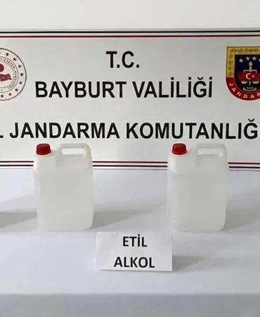 Bayburt'ta Dikkat Çeken Operasyon, Kargo ile Gelen Malzemelere El Konuldu