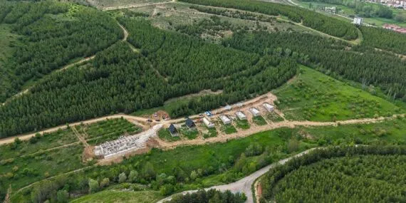 Bayburt’ta Doğa ile İç İçe Konaklama, Aslandağı Turizme Hazırlanıyor
