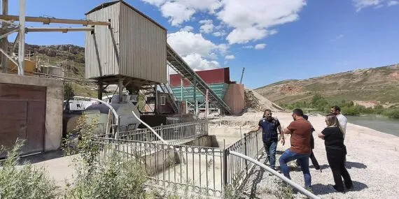 Bayburt’ta Hazır Beton Tesislerine Sıkı Takip