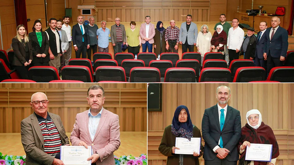 Huzurevinden Üniversite Kürsüsüne, Tazelenme Üniversitesi İlk Mezunlarını Verdi
