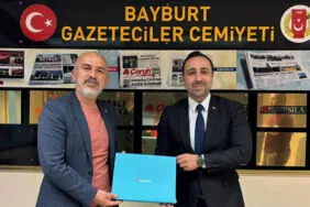 İletişim Başkanlığı Bölge Müdürü Mert Ödeş'ten Bayburt Basınına Ziyaret
