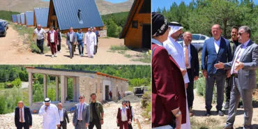 Bayburt Aslandağı Bungalov Evleri Projesi Körfez Heyetine Tanıtıldı