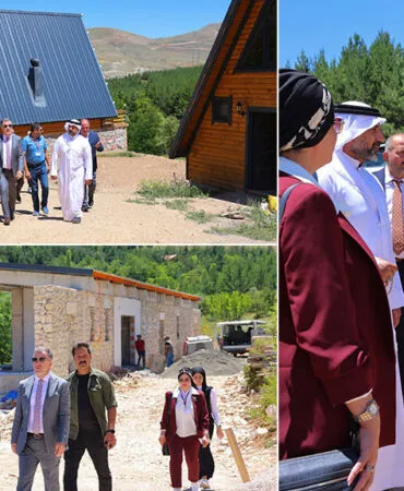 Bayburt Aslandağı Bungalov Evleri Projesi Körfez Heyetine Tanıtıldı