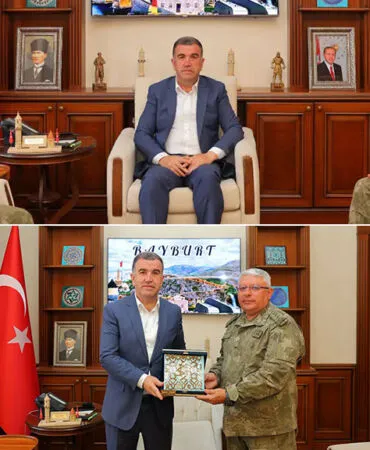 Bayburt Garnizon Komutanlığında Görev Değişikliği