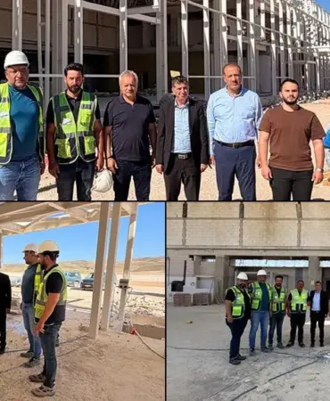 Bayburt-Gümüşhane Havalimanı İnşaatında Saha İncelemesi Yapıldı