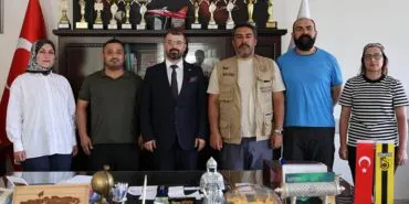 Bayburt Kalesi Kazı Heyetinden İl Sağlık Müdürlüğüne Ziyaret