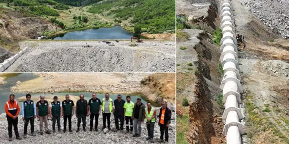 Bayburt Petekli Göleti İle 6 Bin 340 Dekar Arazi Sulanacak