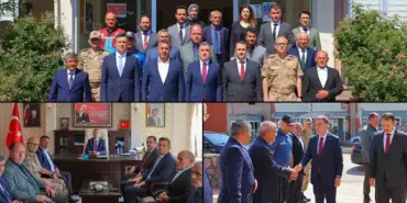 Bayburt Valisi Mustafa Eldivan’dan Demirözü’ne Ziyaret, Yeni Kaymakam Ahat Göreve Başladı