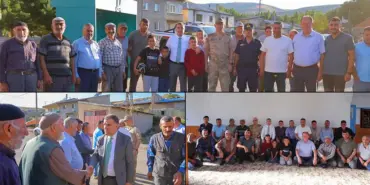 Bayburt Valisi Örence Köyü’nde Vatandaşın Taleplerini Dinledi