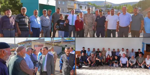Bayburt Valisi Örence Köyü’nde Vatandaşın Taleplerini Dinledi