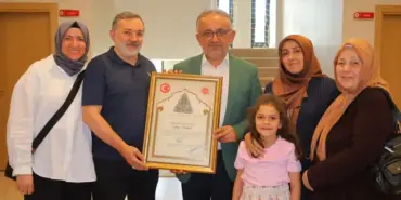 Bayburt’a İki Önemli Eser Kazandıran Mustafa Mangan'a Anlamlı Teşekkür
