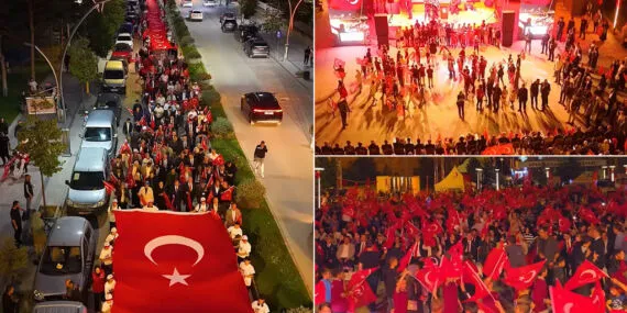 Bayburt’ta 15 Temmuz Demokrasi ve Milli Birlik Günü Programı Düzenlendi
