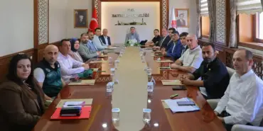 Bayburt'ta İstihdam ve Mesleki Eğitim Çalışmaları Değerlendirildi