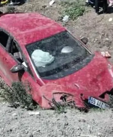 Bayburt'ta Korkutan Kaza, 4'ü Çocuk 8 Kişi Yaralandı!