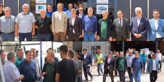 BDDK Başkanı Şahap Kavcıoğlu Bayburt’ta Sanayi Sitelerini Ziyaret Etti