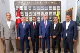 Adalet Bakan Yardımcısı Sedat Ayyıldız Bayburt Belediyesi'ni Ziyaret Etti