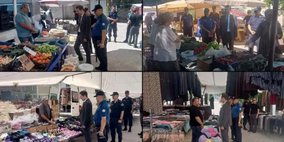 Aydıntepe’de Sahaya İndiler, Kaymakam Deniz Yıldırım Pazar Esnafının Taleplerini Dinledi