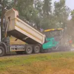 Bayburt Çımağıl Grup Yolu’nda Asfalt Bakım ve Onarım Çalışması