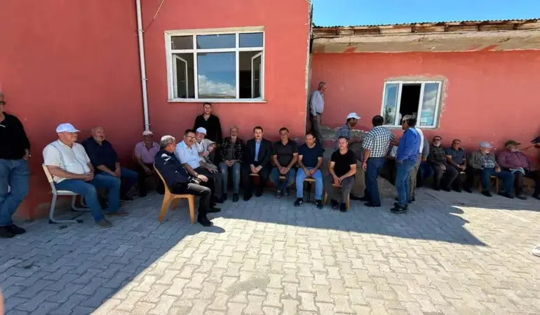 Bayburt Demirözü Kaymakamı Ahat Çatalçeşme ve Beşpınar Köylerini Ziyaret Etti