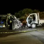 Bayburt-Gümüşhane Kara Yolunda Şiddetli Çarpışma, 8 Kişi Hastaneye Kaldırıldı