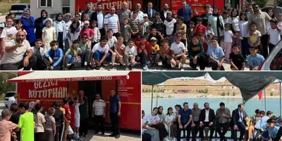 Bayburt İl Halk Kütüphanesi Demirözü Barajı’nda Etkinlik Düzenledi