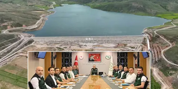 Bayburt Kırklartepe Barajı Sulama Projesinde Son Durum Masa Üstünde