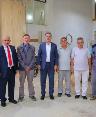 Bayburt Valisi Mustafa Eldivan, 21 Şubat Sanayi Sitesi’ni Ziyaret Etti