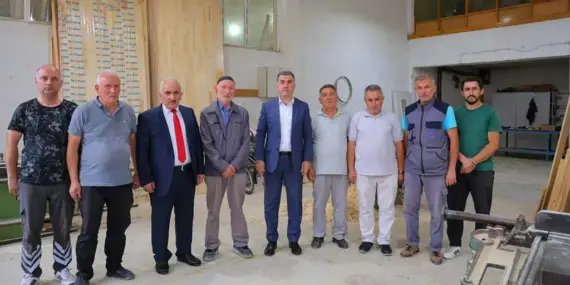 Bayburt Valisi Mustafa Eldivan, 21 Şubat Sanayi Sitesi’ni Ziyaret Etti