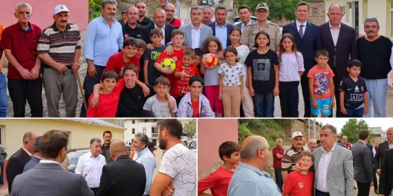 Bayburt Yazyurdu’nda Yangının Yaraları Sarılıyor, Vali Eldivan Sahada