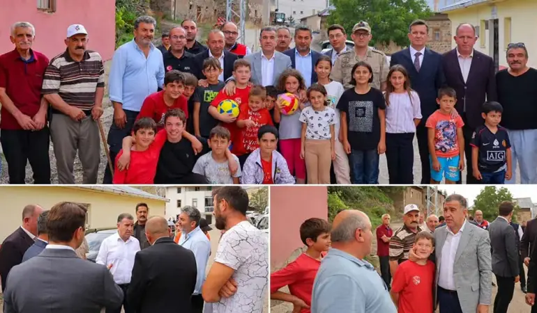 Bayburt Yazyurdu'nda Yangının Yaraları Sarılıyor, Vali Eldivan Sahada