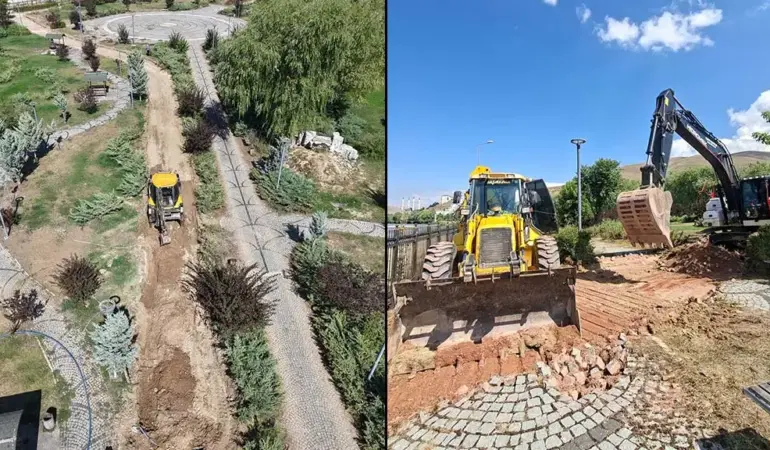 Bayburt Yeni Şehir Parkı’na Spor ve Yaşam Alanı İlavesi