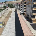 Bayburt Zahit Mahallesi Sahilyolu ve Şehzade Sokak’ta Asfalt Çalışması